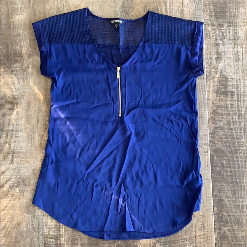Express Navy Blouse